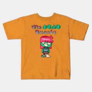 I'm Dead Inside - For Zombie Girls Kids T-Shirt